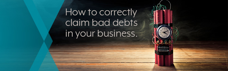 How to write off bad debts in your business